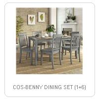 COS-BENNY DINING SET (1+6)